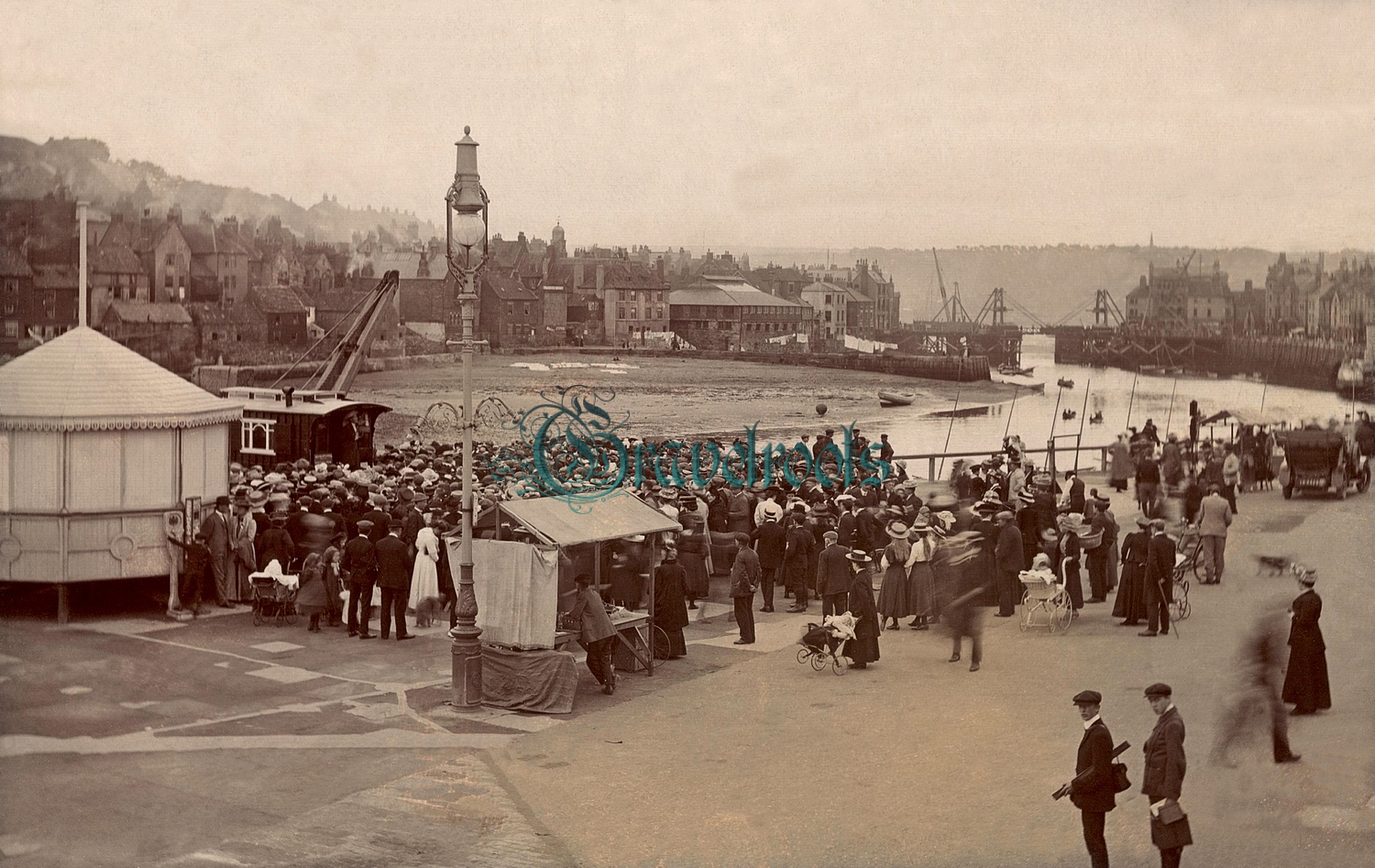  old  Social history photo of Suffrage Tour meeting, Whitby, Yorkshire - click image below to return