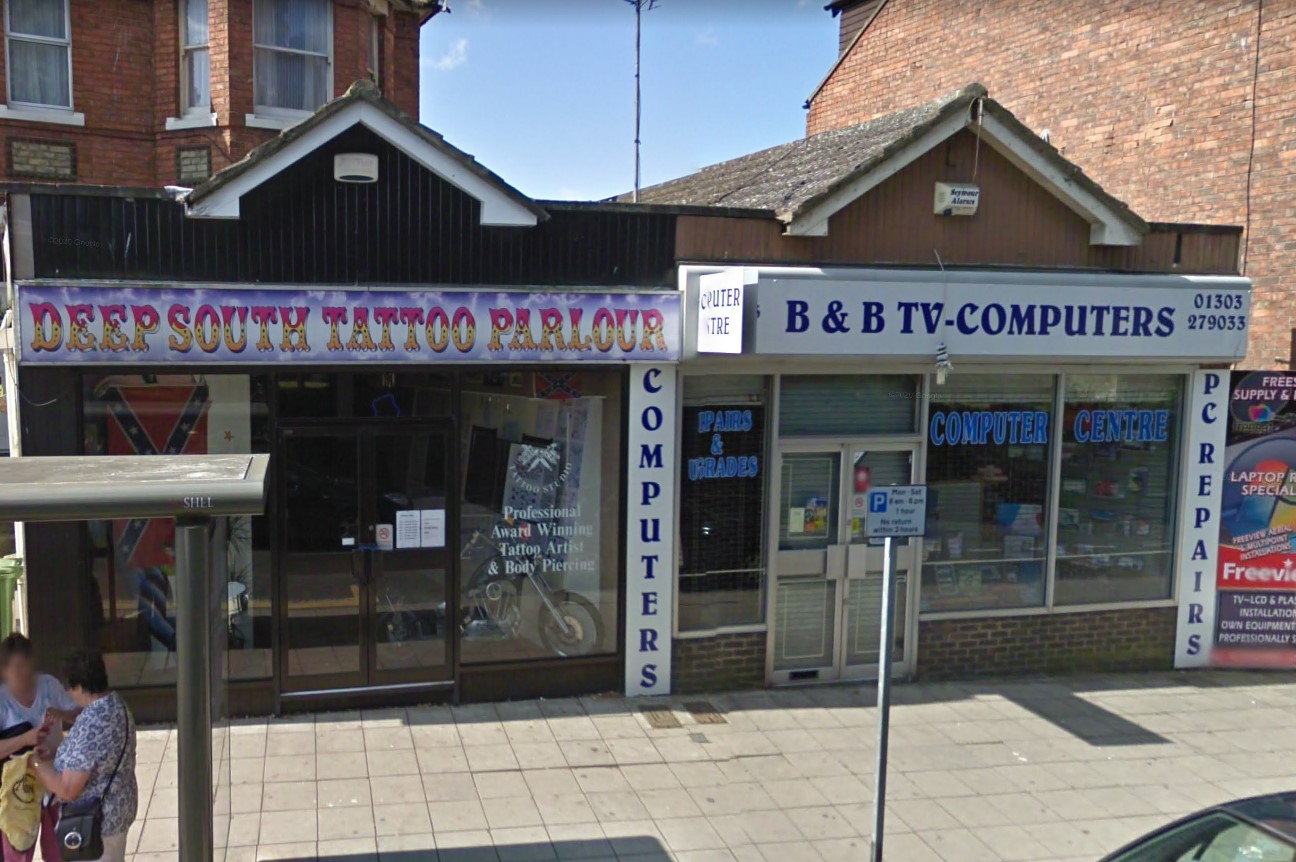  High Street, Cheriton, Folkstone, Kent - click image to return