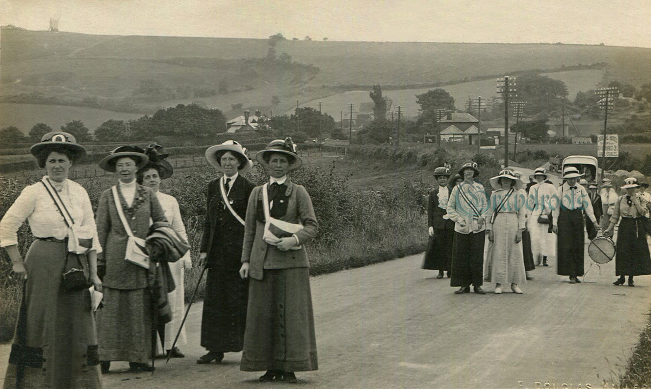 old  Social history photos of suffragettes, Sussex - click image below to return