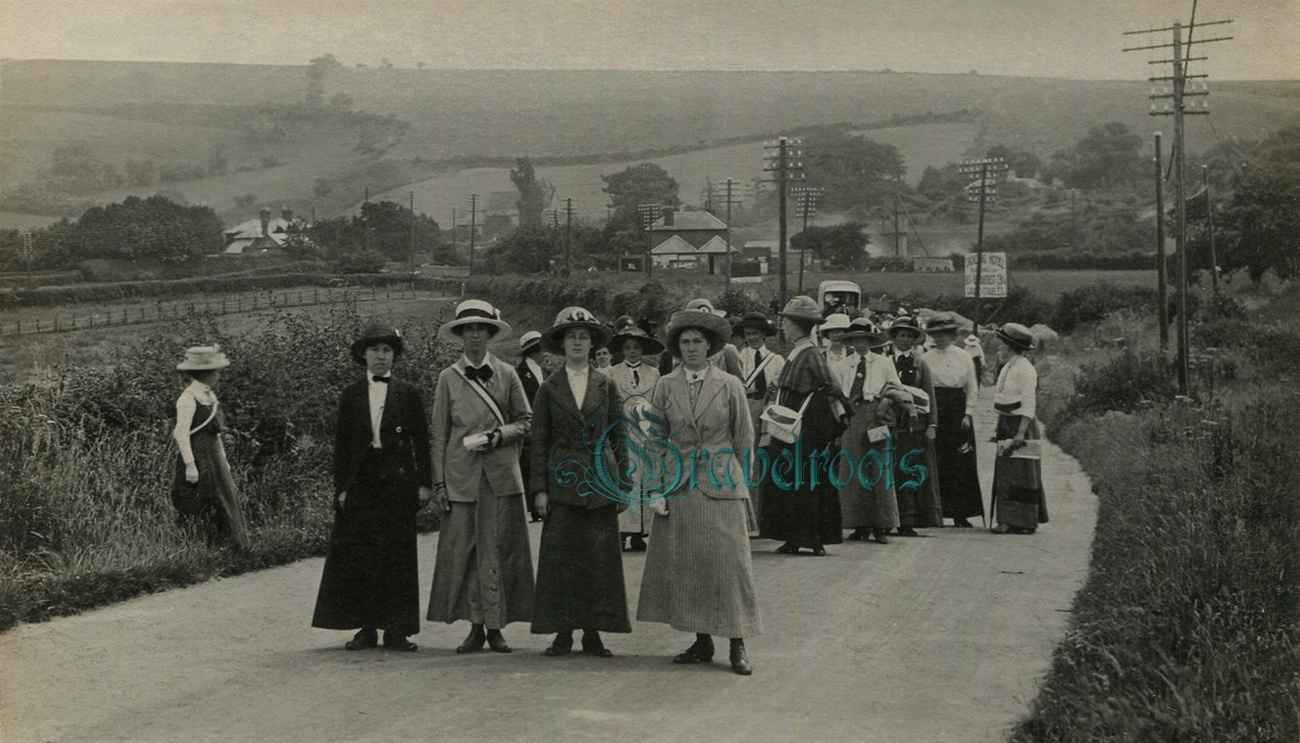  old  Social history photos of suffragettes, Sussex - click image below to return