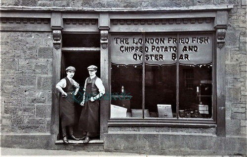 London Fried Fish, Chipped Potato and Oyster Bar