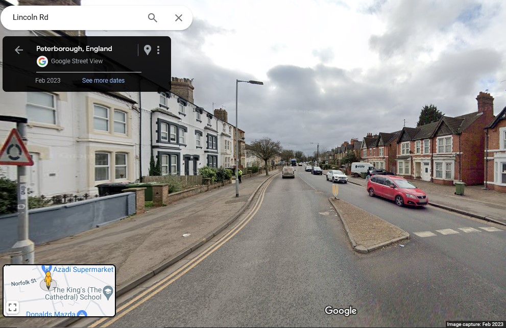 Lincoln Road, Peterborough, Cambridgeshire - click image to return