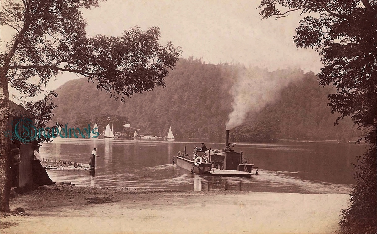  old Social history photos of Windermere Ferry, Bowness, Cumbria - click image below to return