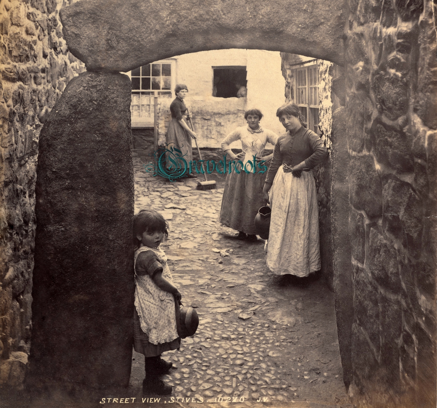  old  Social history photos of St Ives, Cornwall - click image below to return