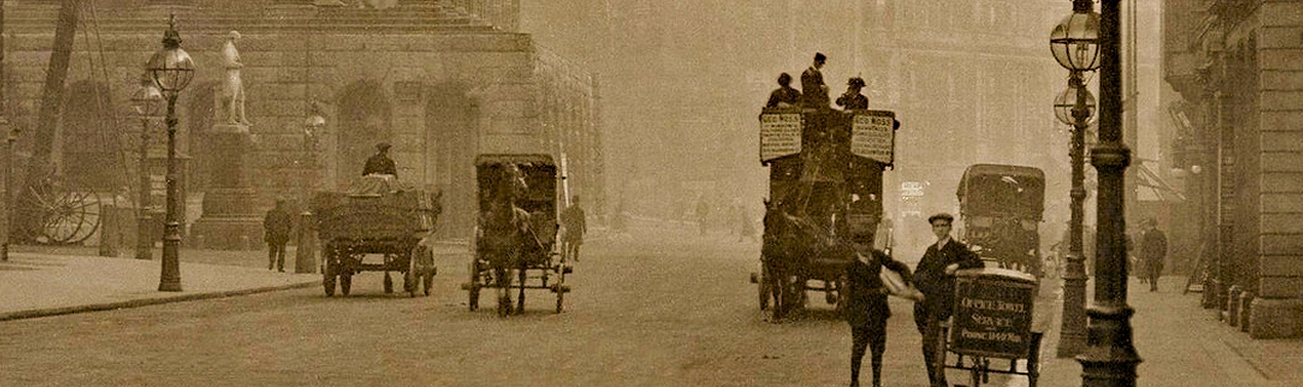 old Social history photos of Birmingham Town Hall - click image below to return