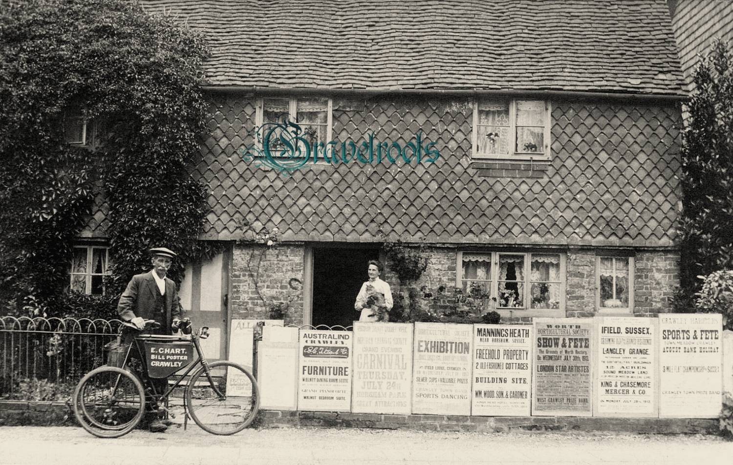  old Social history photos of Crawley, Sussex - click image to return