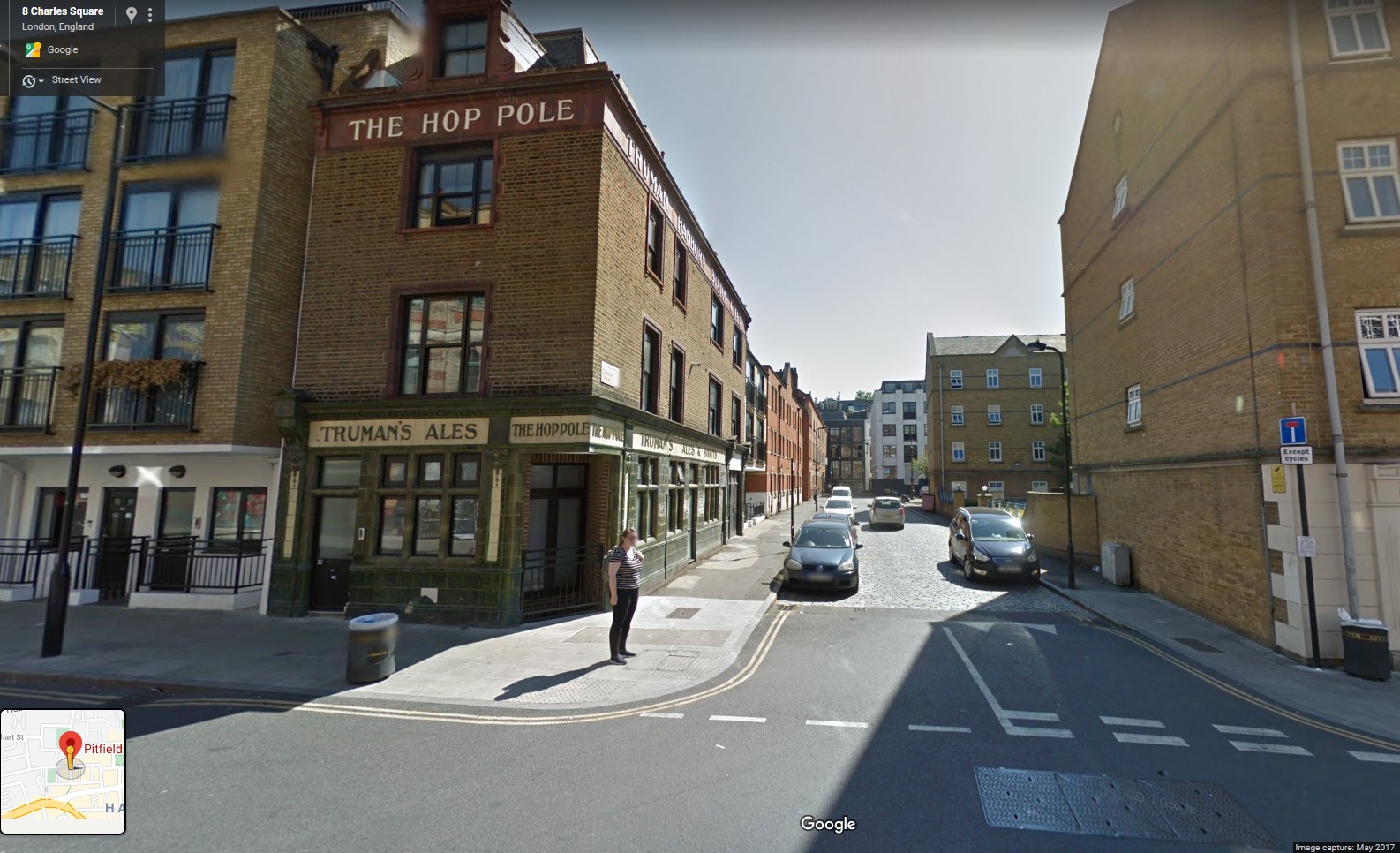 apartments Pitfield Street & Coronet Street, Hoxton, London - click image to return