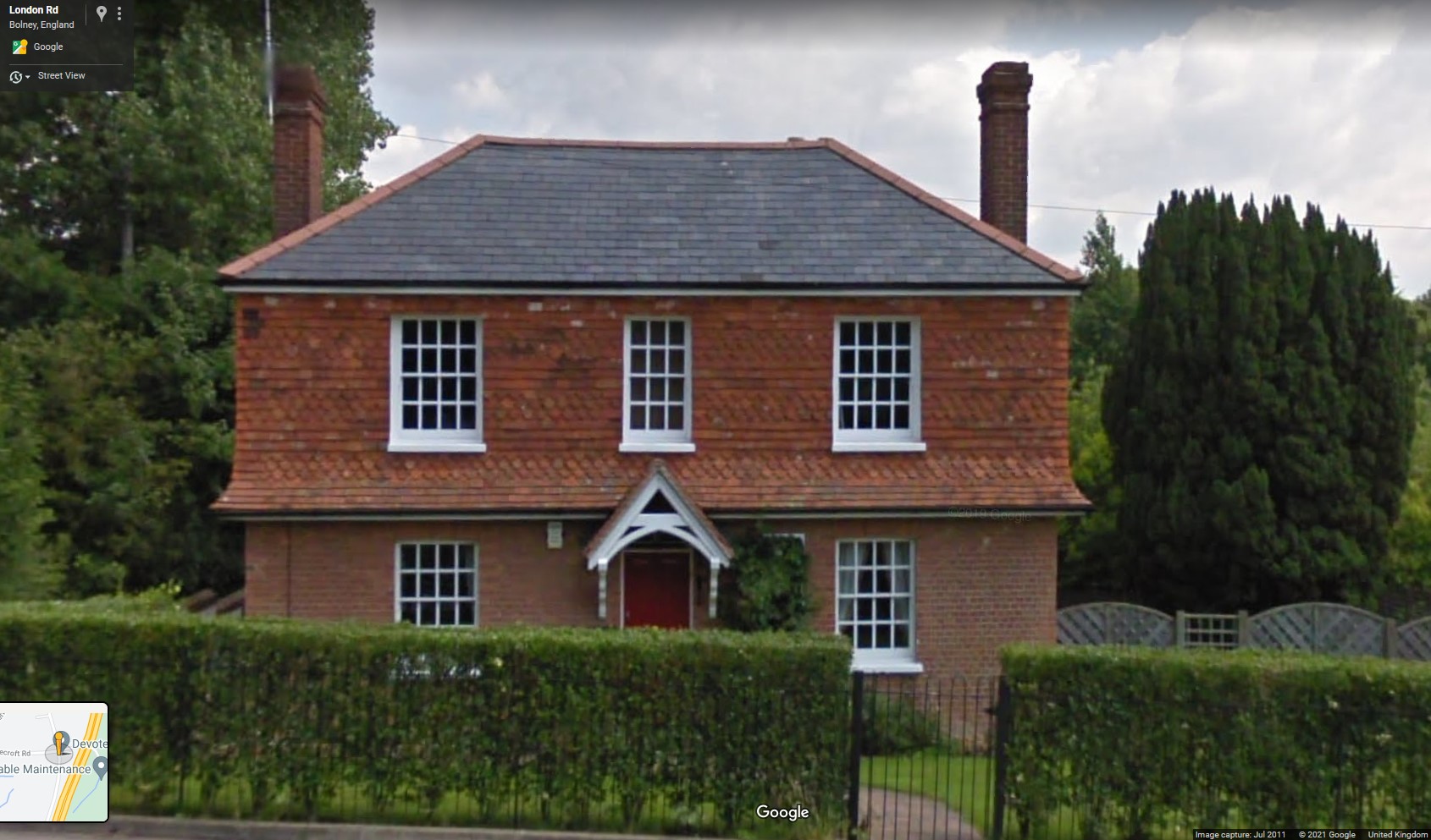 Queens Head, London Road, Bolney, Sussex - click image to return