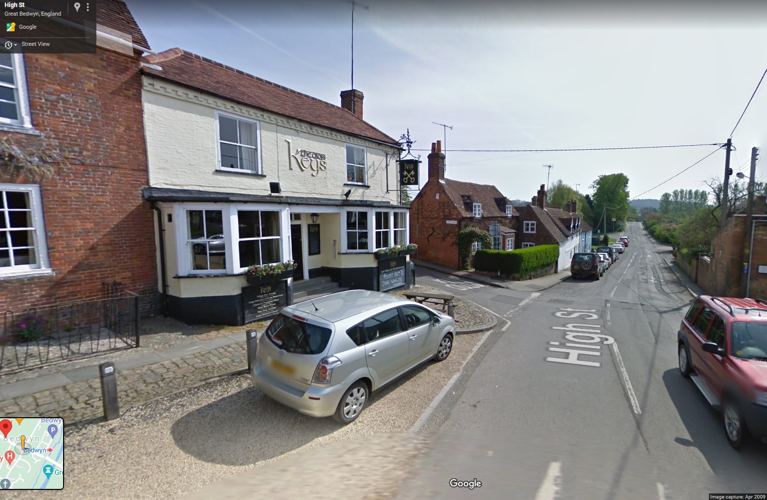 Cross Keys, 16 High Street, Great Bedwyn, Wiltshire - click image below to return