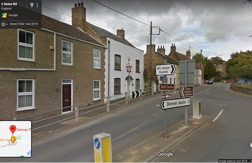 Cricketers Arms, Denver, Norfolk - click image to return