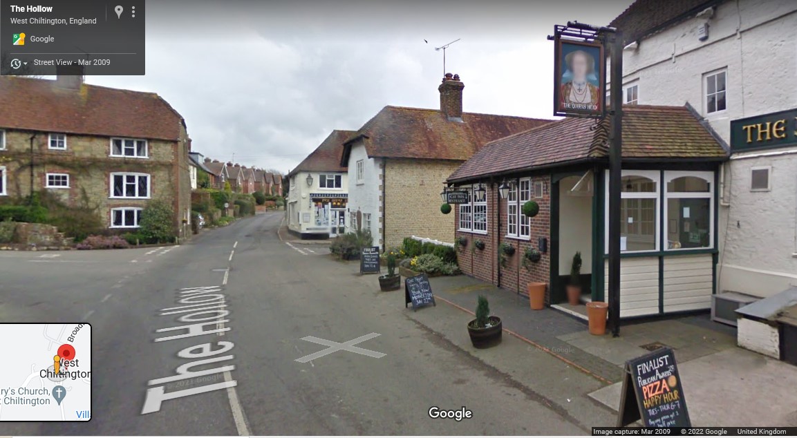 The Hollow, West Chiltington, Sussex - click image to return