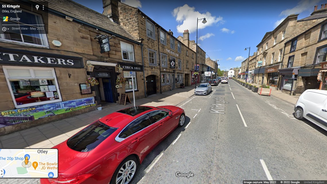 Kirkgate, Otley, West Yorkshire - click image to return