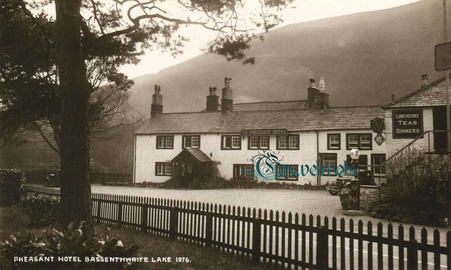  old photos of old Pubs Bars and Inns, Pheasant Hotel, Bassenthwaite, Cumbria - click image below to return