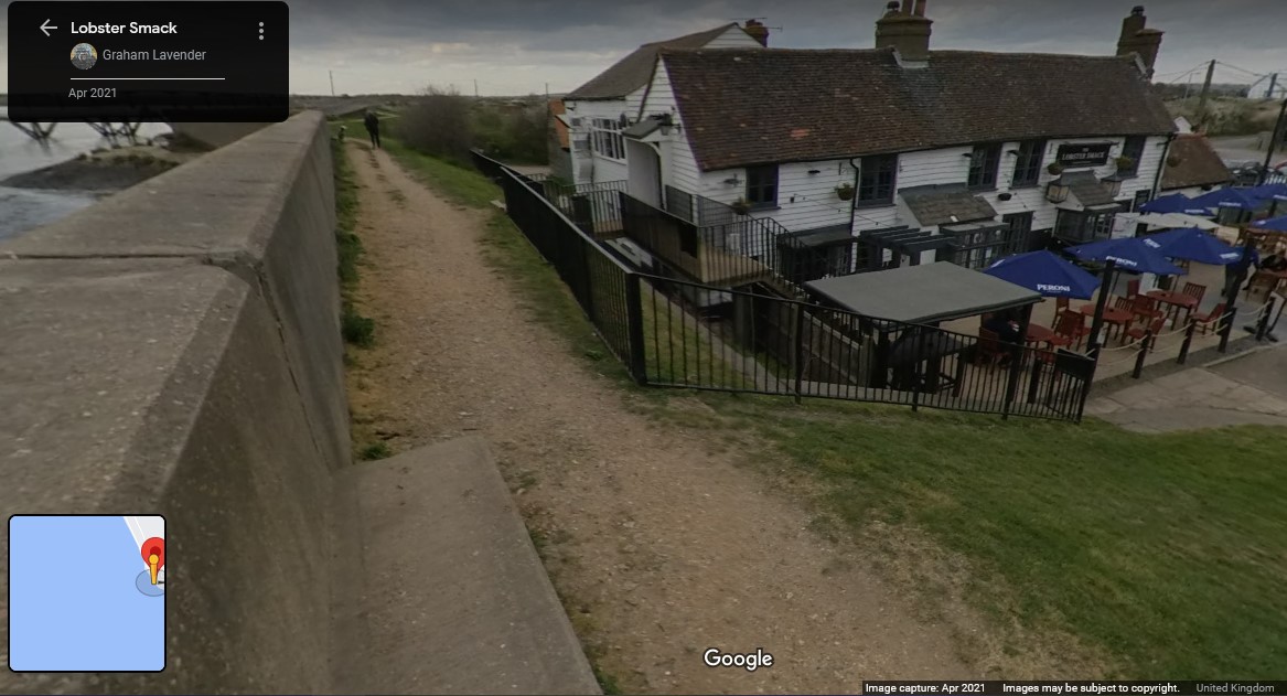 Lobster Smack, Canvey Island, Essex - click image to return