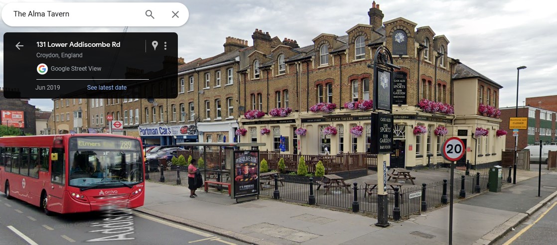 A222, Lower Addiscombe Road, Croydon - click image to return