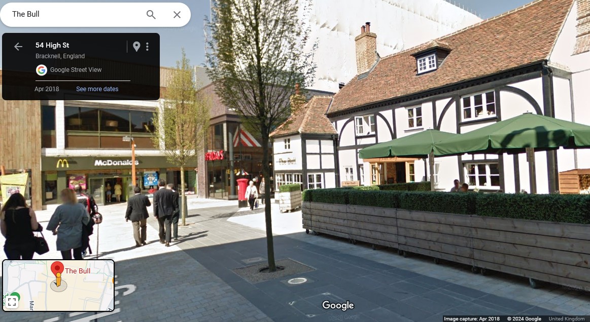 The Bull Inn, High Street, Bracknell, Berkshire - click image to return