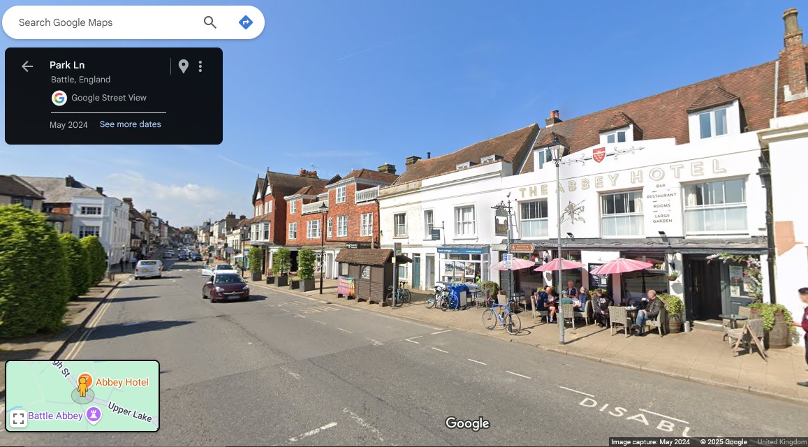 High Street, Battle, Sussex - click image to return