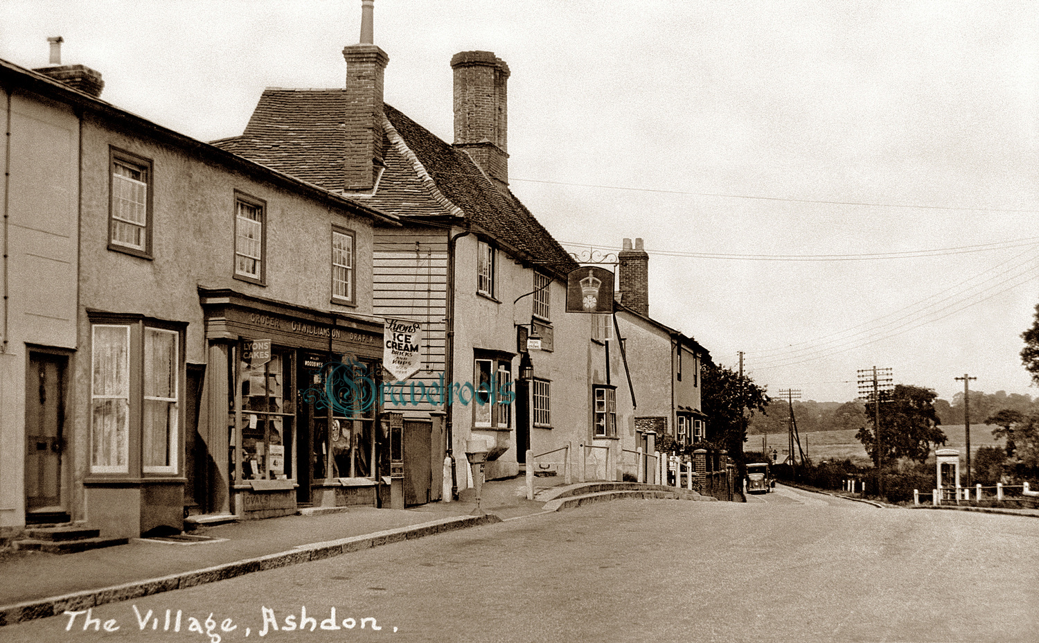  old photo of Ashdon, Essex, UK - click image below to return