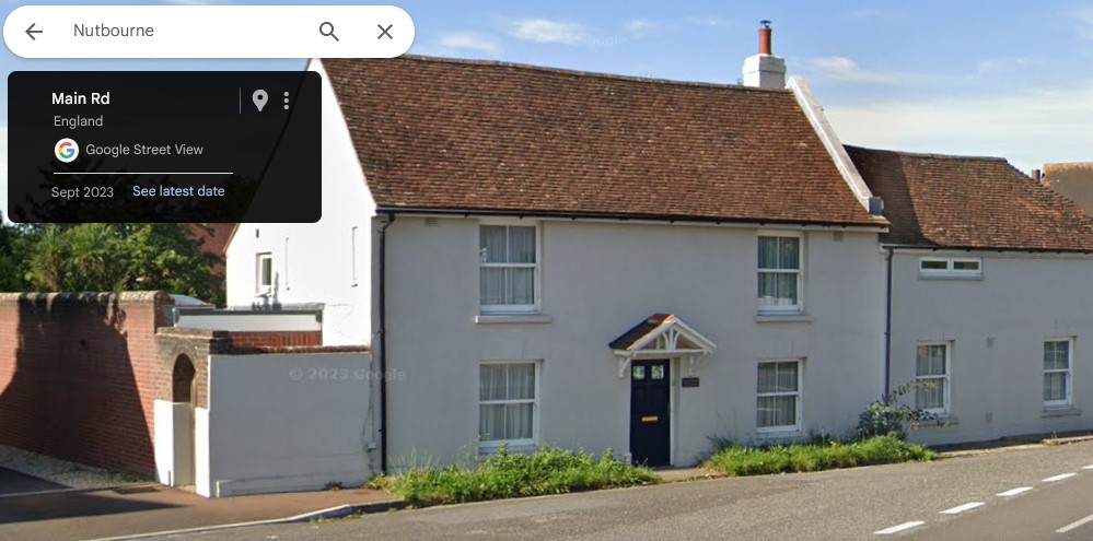 Main Road, Nutbourne, Sussex - click image to return
