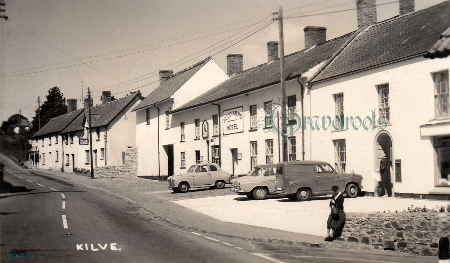  old photos of old Pubs Bars and Hotels, Hood Arms, Kilve, Somerset - click image below to return