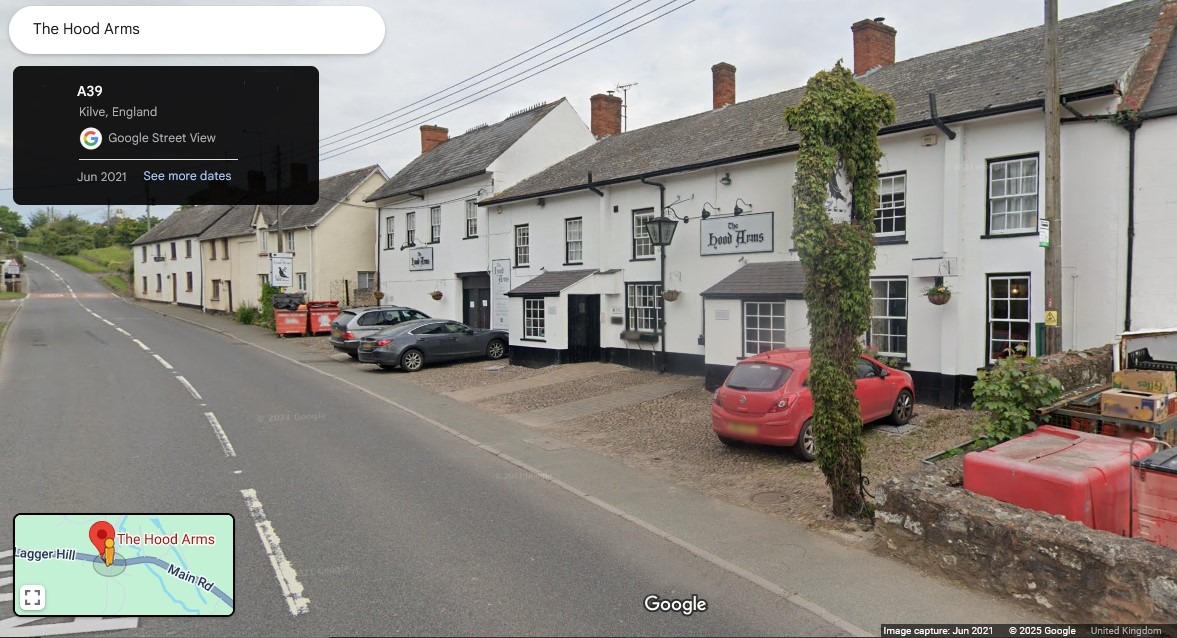 A39, Kilve, Somerset - click image to return