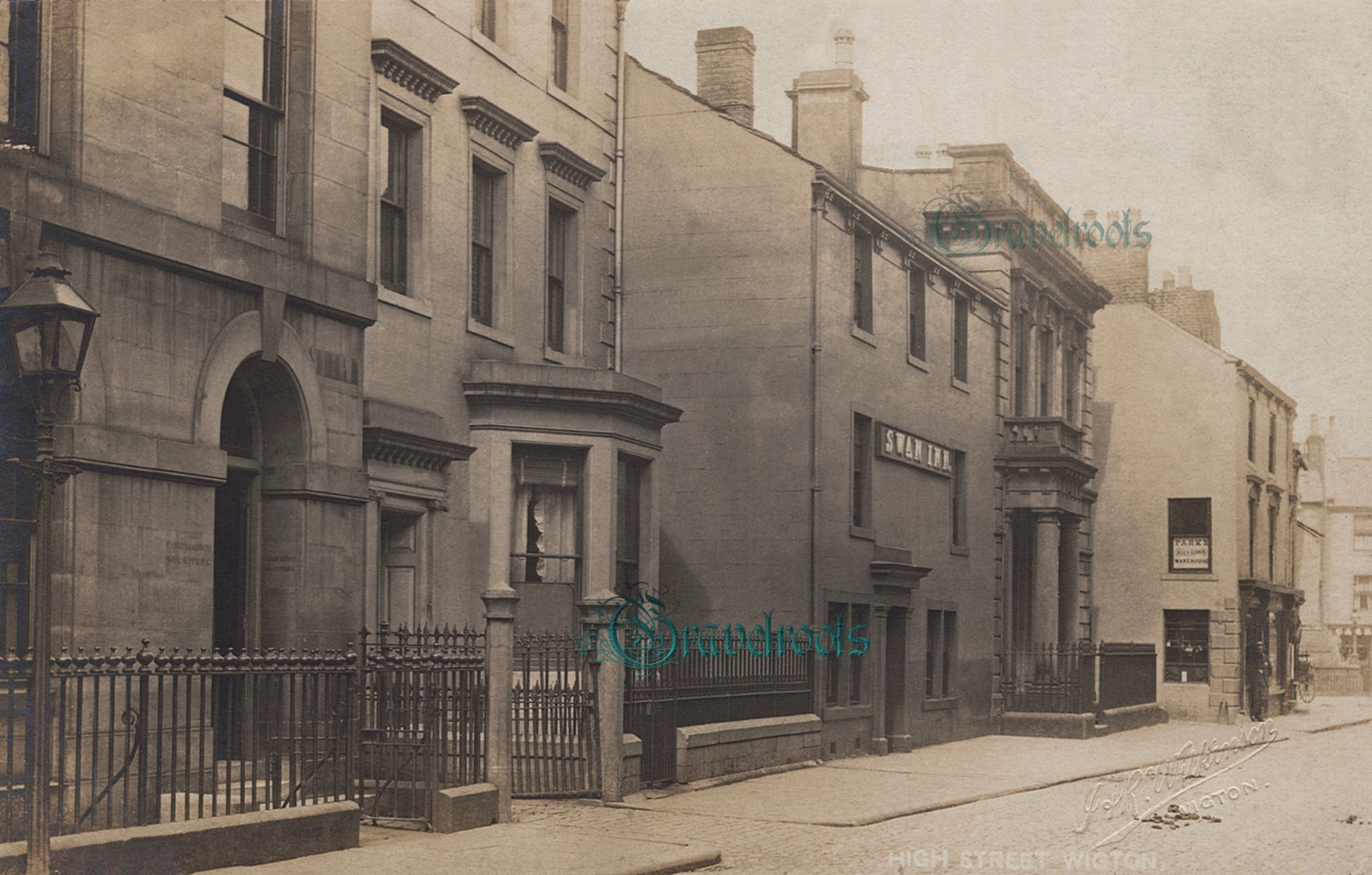  old photos of old Pubs Bars and Hotels, The Swan Inn, Wigton, Cumbria - click image below to return