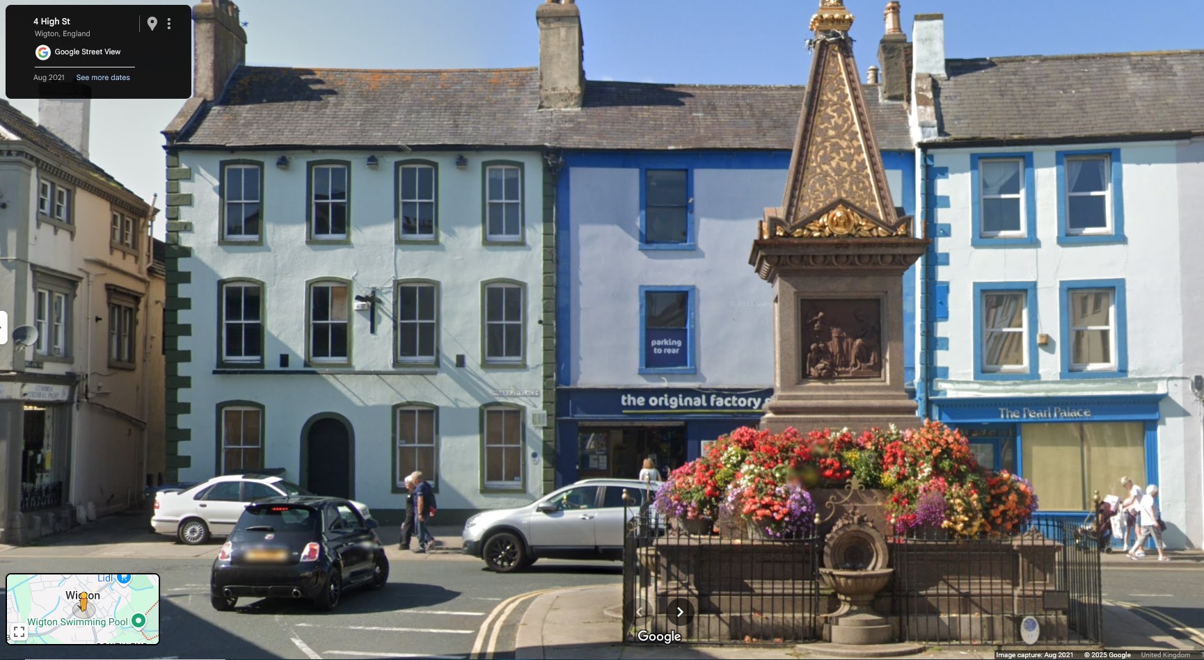 Kings Arms, Market Place, Wigton, Cumbria - click image to return