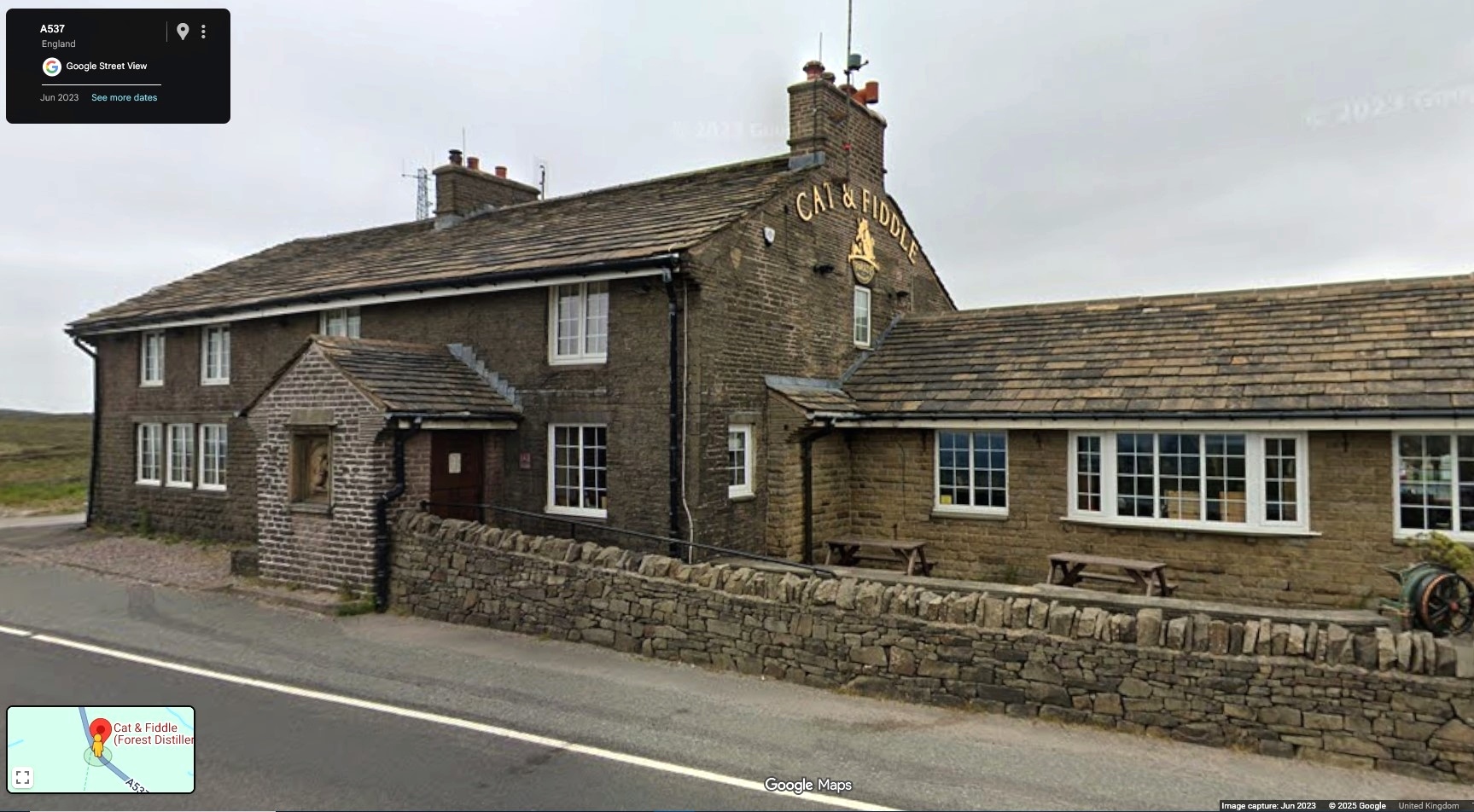 A537, Derbyshire - click image to return