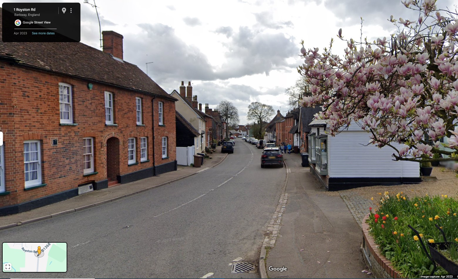 High Street, Barkway, Hertfordshire - click image to return