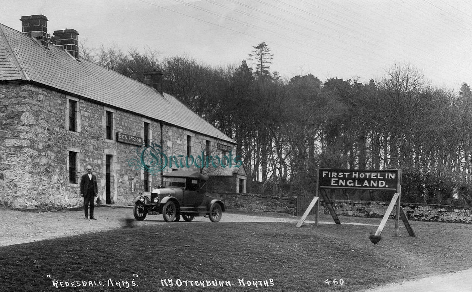  old photos of old Pubs Bars and Hotels, Redesdale arms, Nr.Otterburn, Northumberland - click image below to return