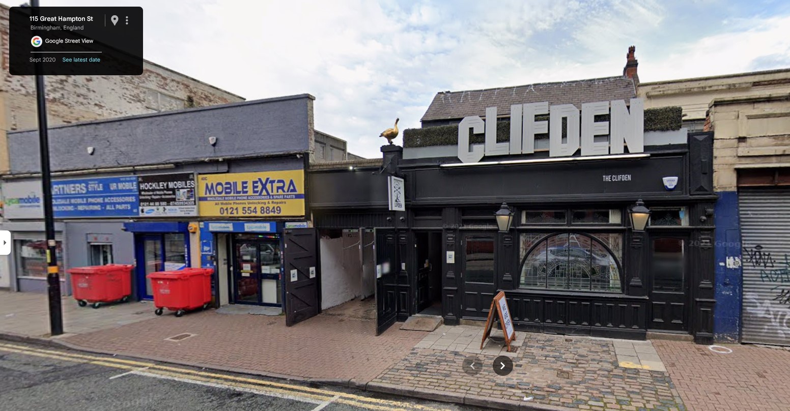 34 Great Hampton Street, Birmingham B18 6AA - click image to return