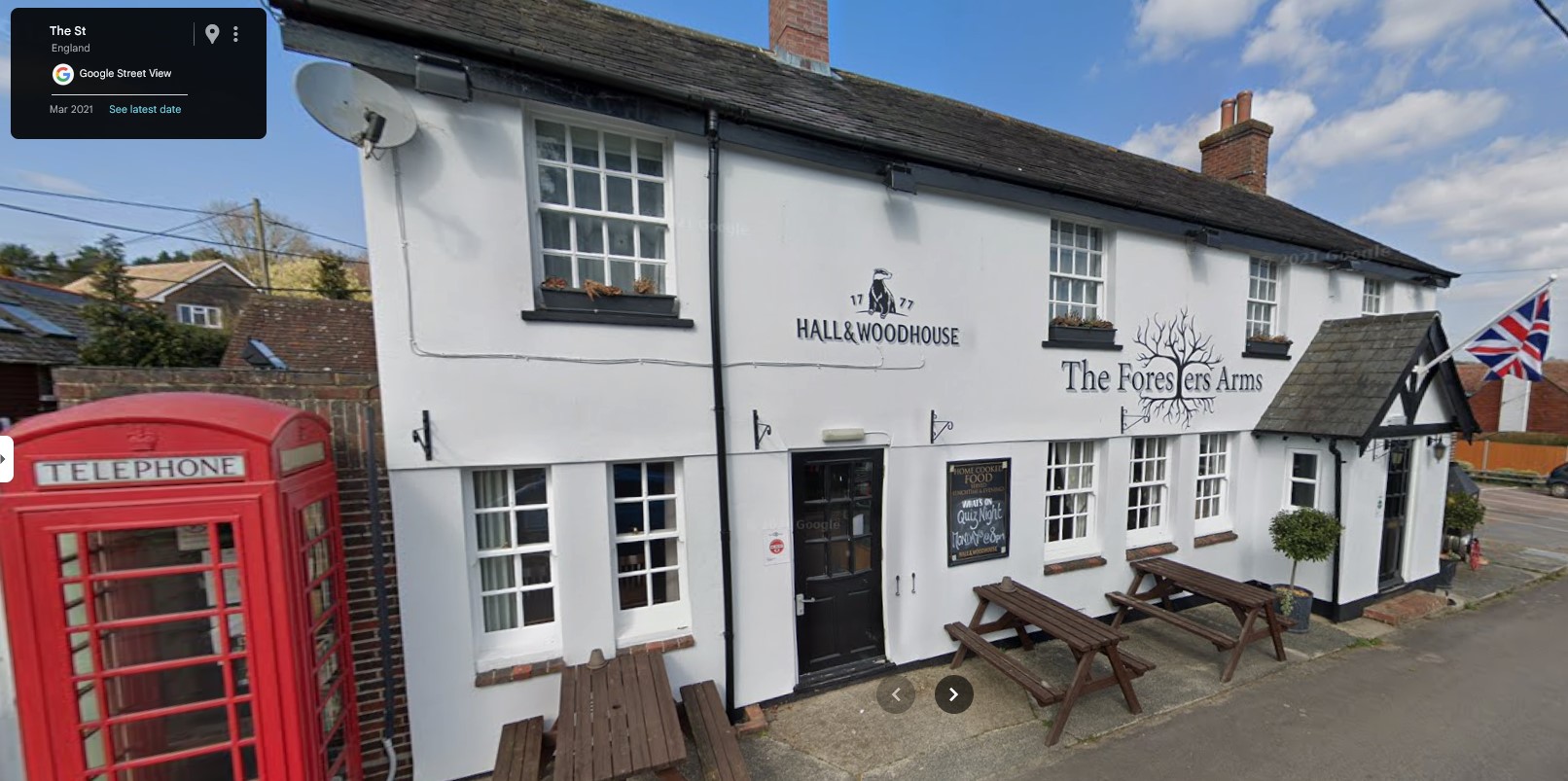 Foresters Arms, Fairwarp, Sussex - click image to return