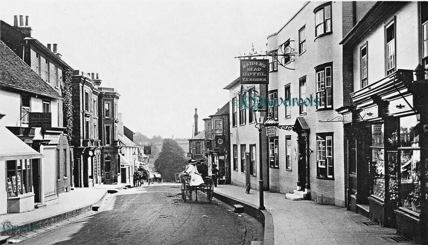  old photos of old Pubs Bars and Hotels, Maidens Head Hotel, 91, High Street, Uckfield, Sussex - click image below to return