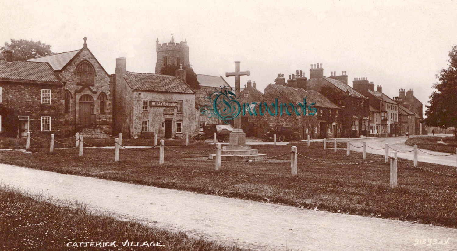  old photos of old Pubs Bars and Hotels, Bay Horse Inn, Catterick, Yorkshire - click image below to return