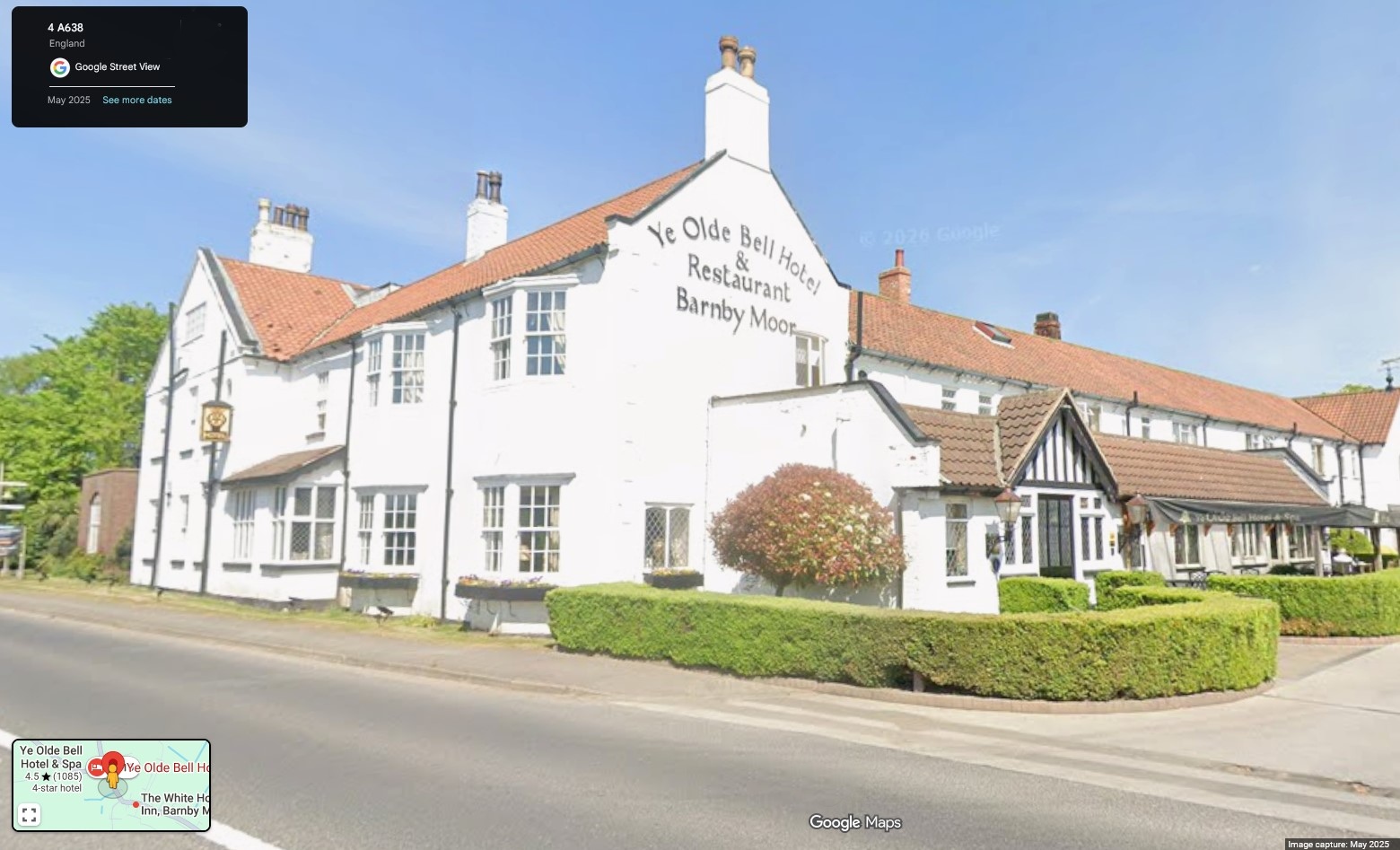 A638, Great North Road, Barnby Moor, Yorkshire - click image to return