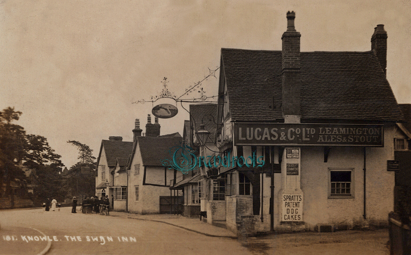  old  Social history photo of Swan Inn, Knowle, Solihull, Warwickshire - click image to return