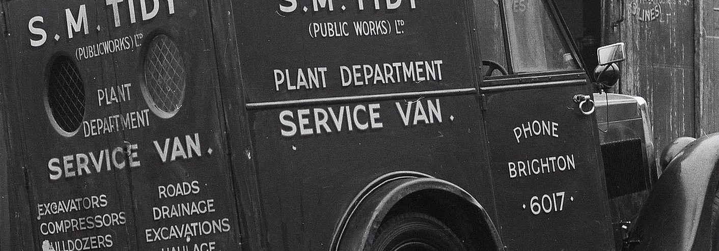 Service Van - Old photos SM Tidy - click image below to return