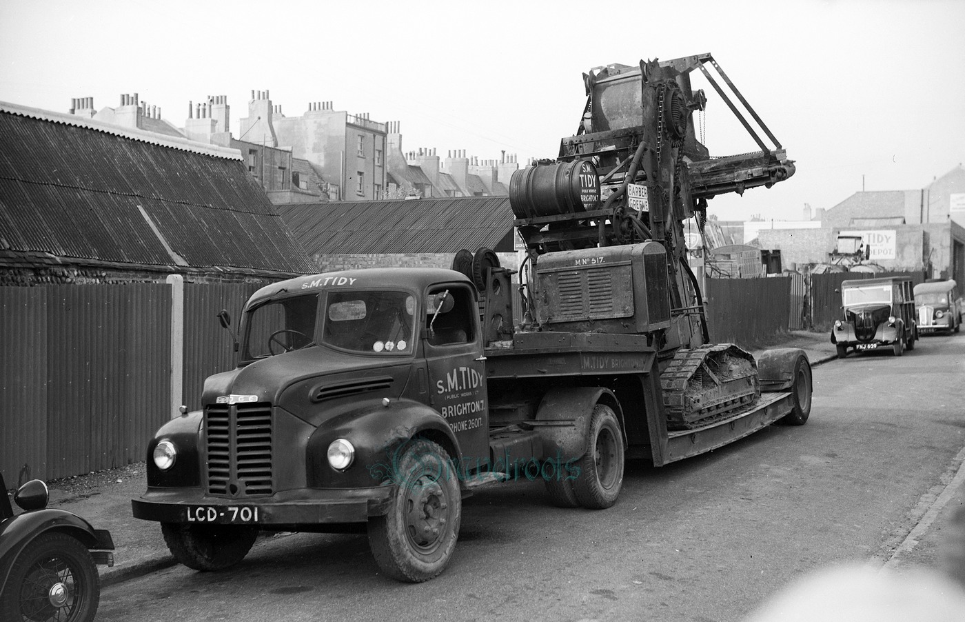 Dodge Kew, Low loader - Old photos SM Tidy - click image below to return
