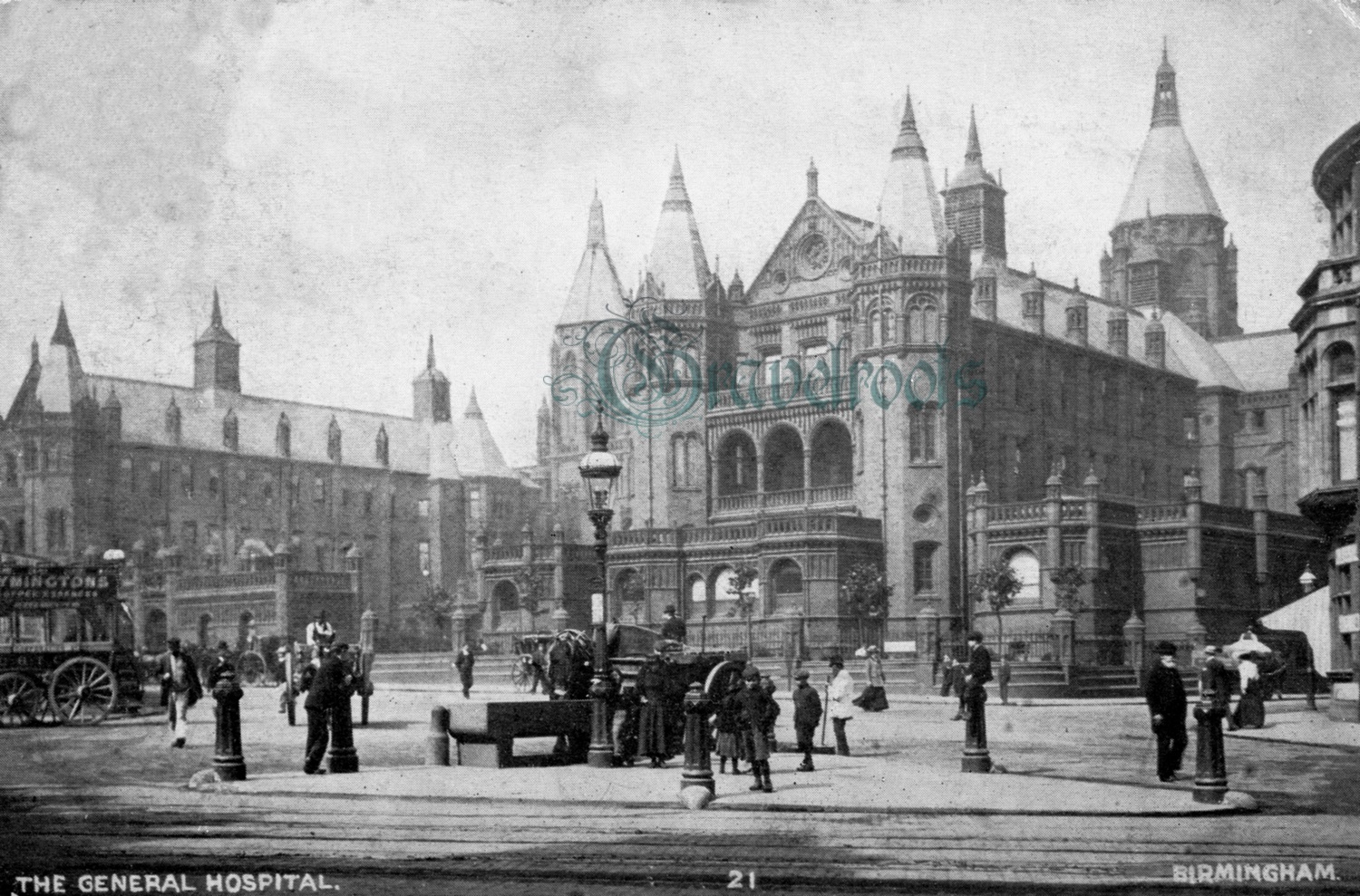 old  Social history photos of General Hospital, Birmingham - click image below to return