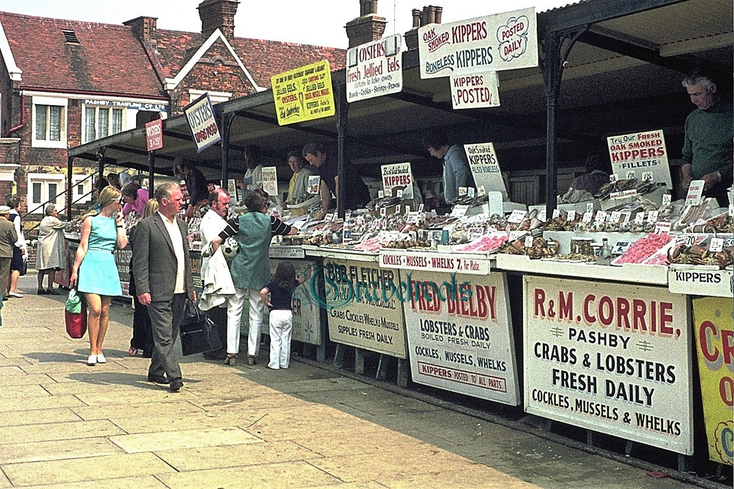  old Social history photo of Scarborough, North Yorkshire - click image below to return