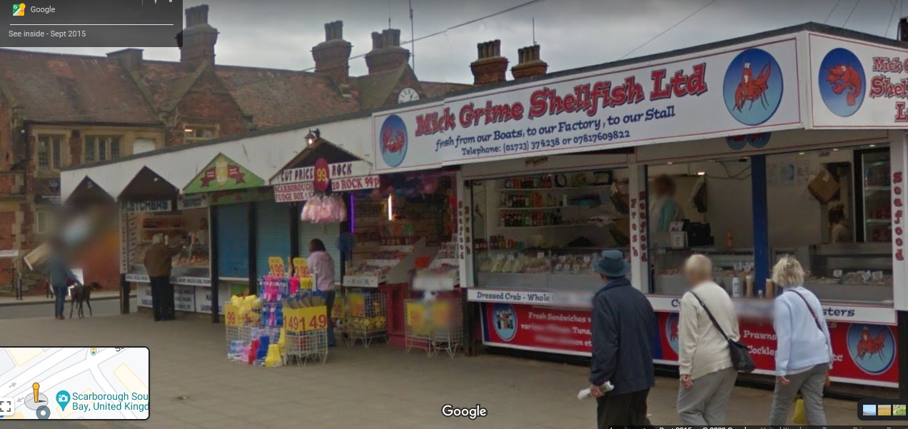 West Pier, Scarborough, North Yorkshire - click image to return