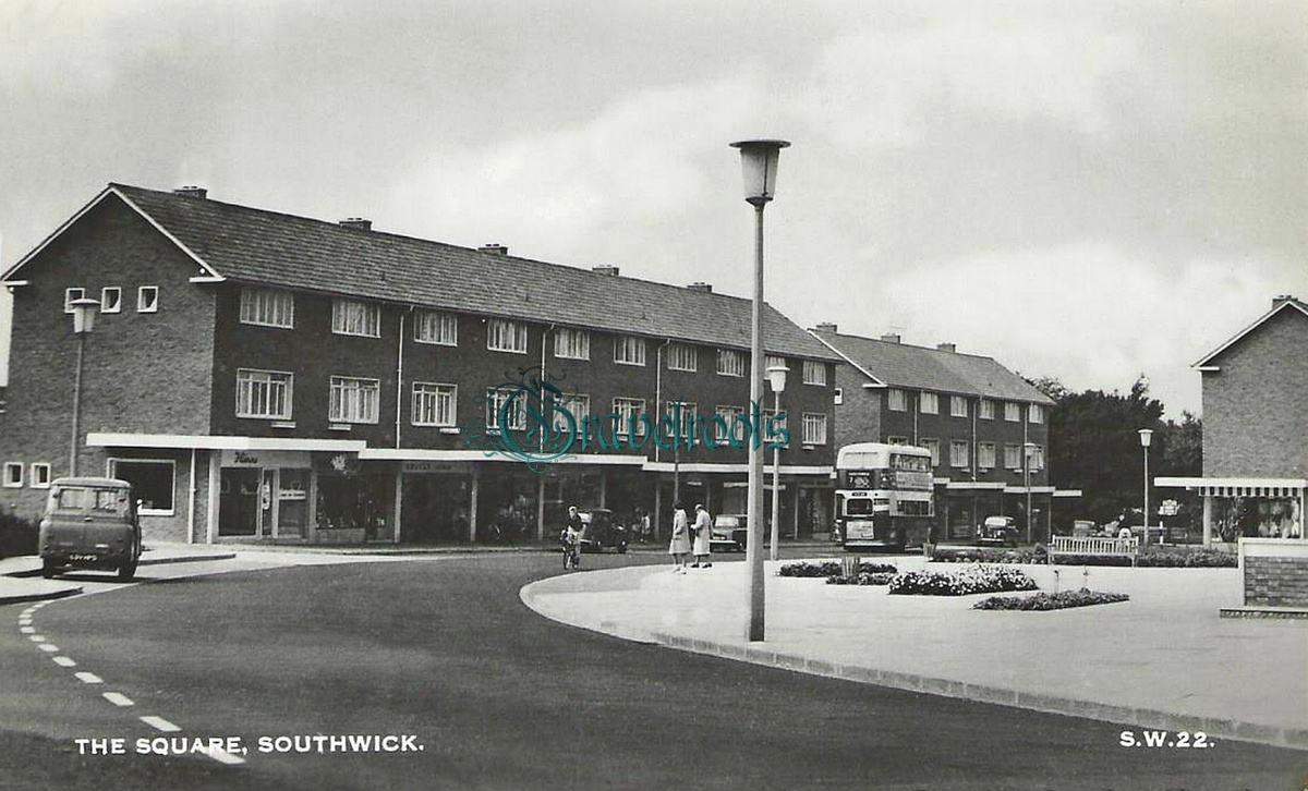 Old photo of Southwick Square, Sussex -  - click image below to return