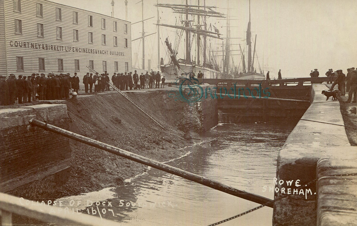 Old photo of Southwick, Sussex - click image to return