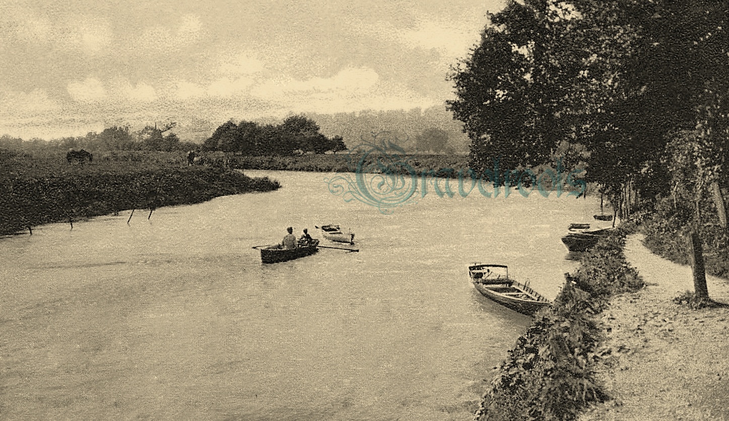  old photo of the Black Rabbit,  Arundel, Sussex - click image below to return