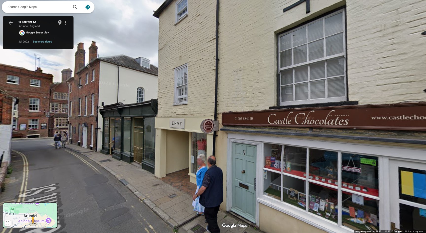 Tarrant Street,  Arundel, Sussex - click image to return