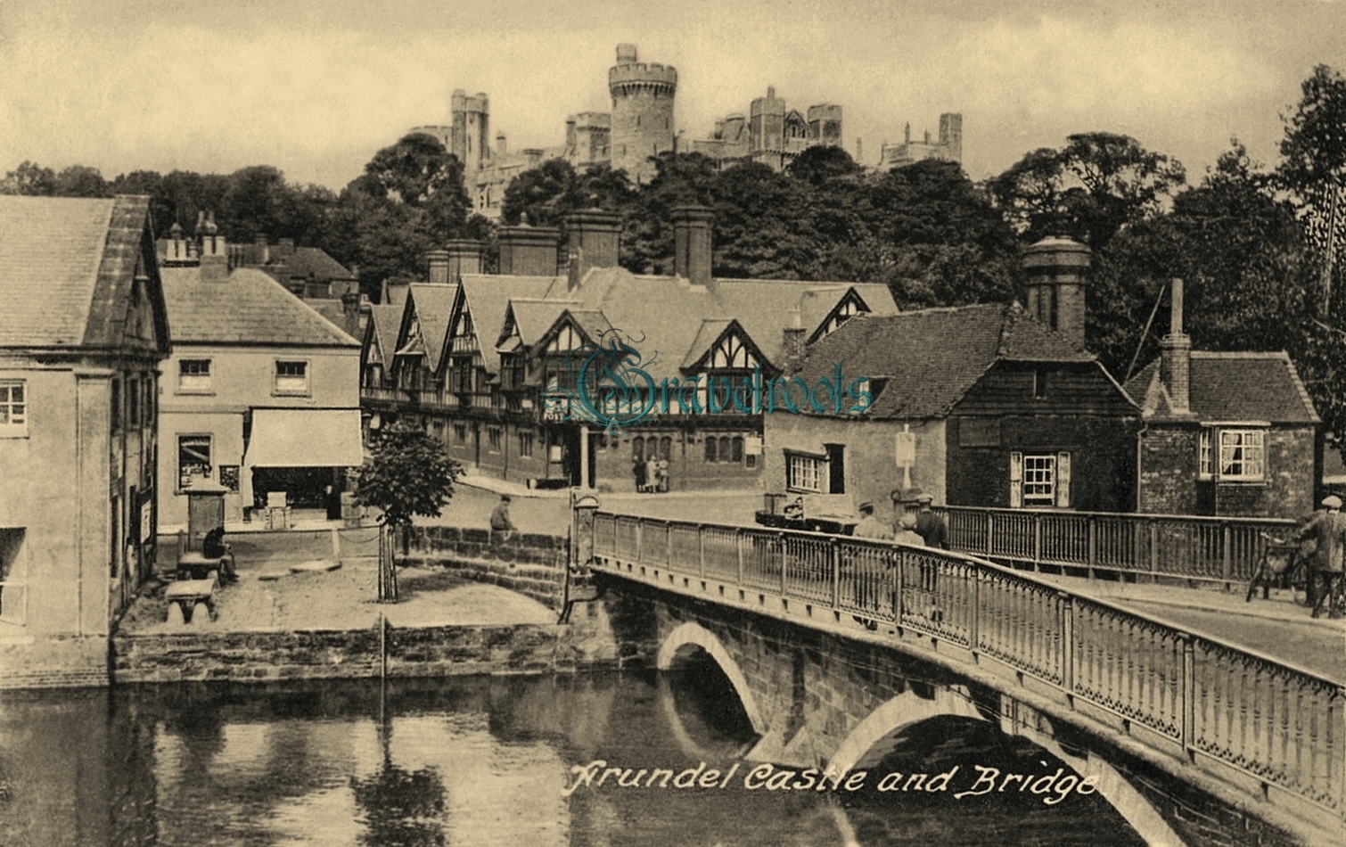  old photos of Castle & Bridge, Arundel, Sussex - click image to return