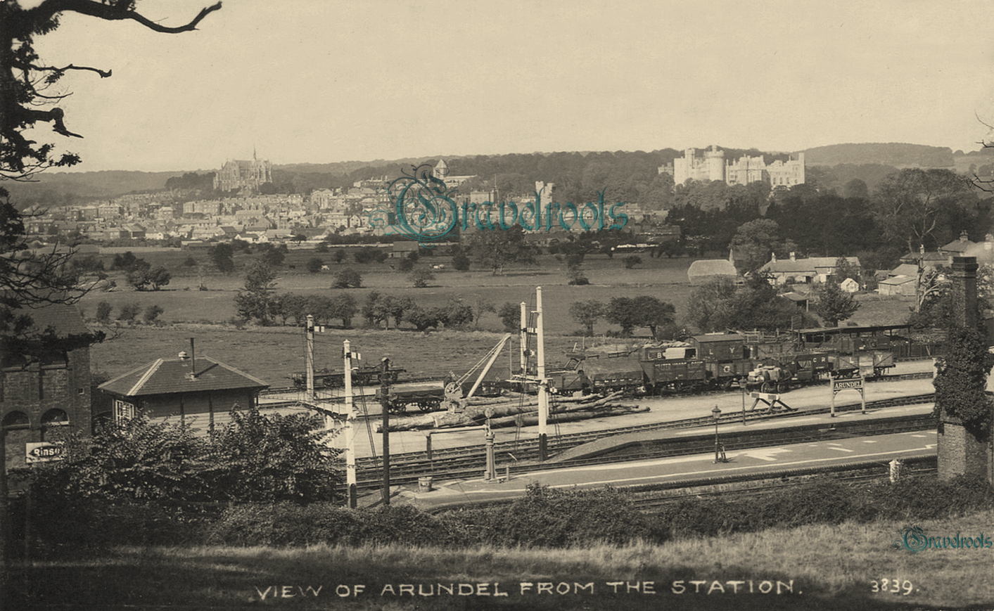  old photos of Arundel Station, Sussex - click image to return