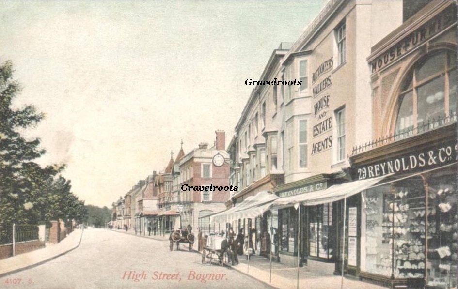 Old photo of Bognor Regis, Sussex - click to return