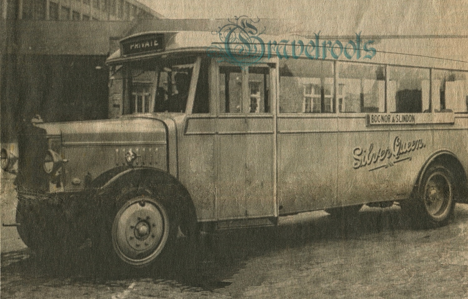 Old photo of Bognor Regis, Sussex - click to return