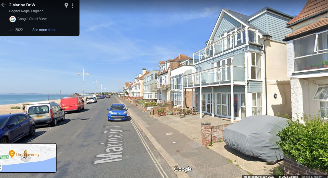 Marine Drive West, Bognor Regis, Sussex - click image to return